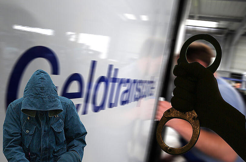 Die beiden bislang unbekannten Täter fesselten den Mann im Innenraum des Lieferwagens. Beide Männer trugen schwarze Jacken.