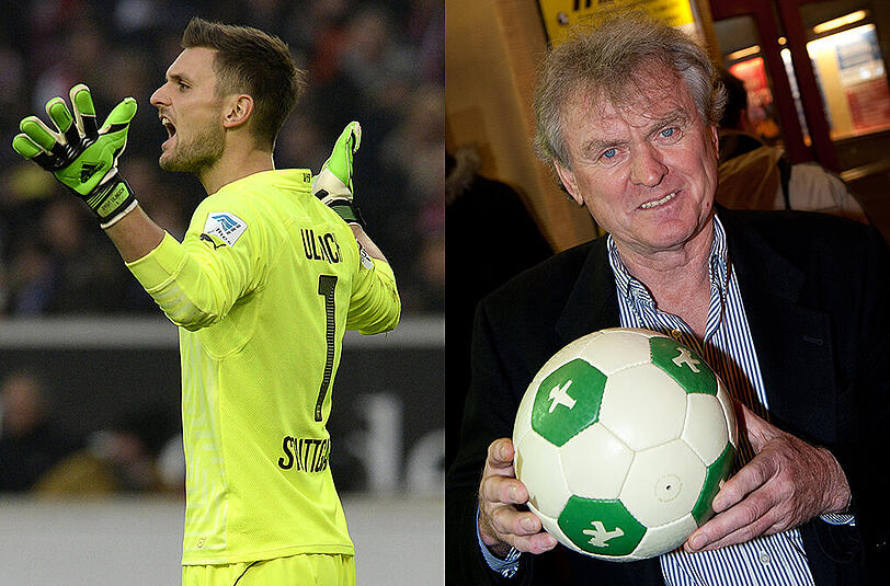 Sven Ulreich (links) kommt bei Torwart-Legende Sepp Maier nicht gut weg.