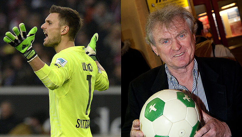Sven Ulreich (links) kommt bei Torwart-Legende Sepp Maier nicht gut weg. Sven Ulreich (links) kommt bei Torwart-Legende Sepp Maier nicht gut weg.