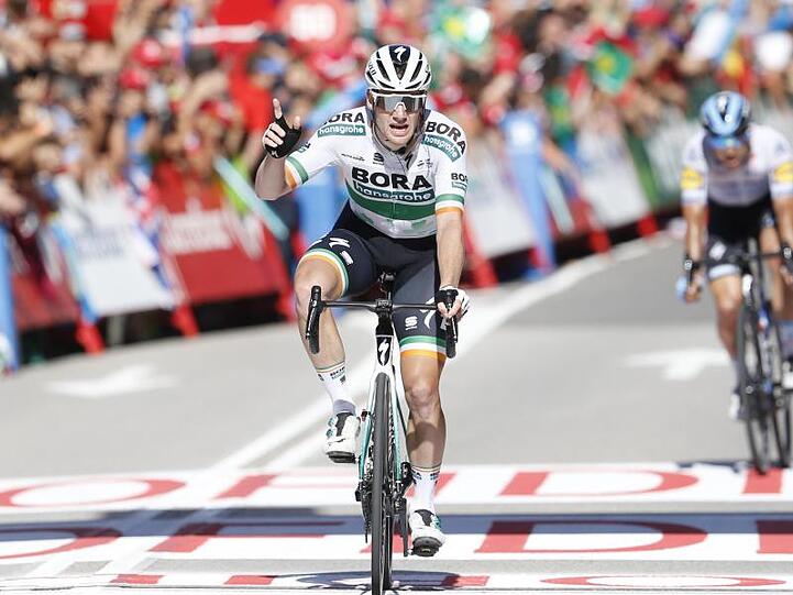 Der Ire Sam Bennett sprintete zum Sieg.