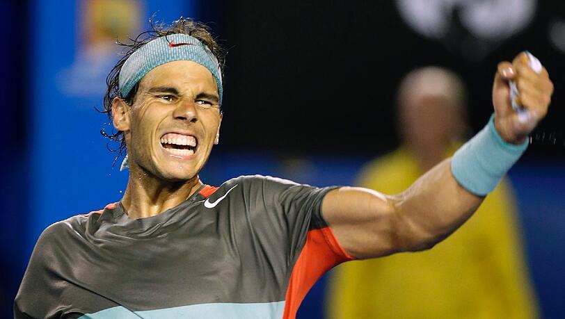 Rafael Nadal steht im Finale der Australian Open. Rafael Nadal steht im Finale der Australian Open.