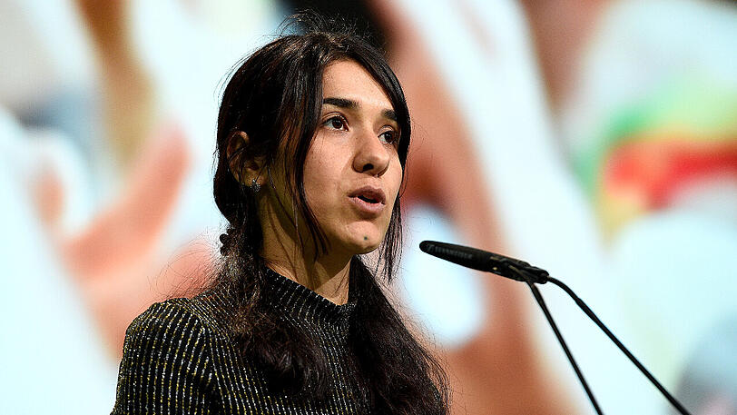 Die vom IS im Irak entführte Jesidin Nadia Murad ist UN-Sonderbotschafterin für die Würde der Überlebenden von Menschenhandel.