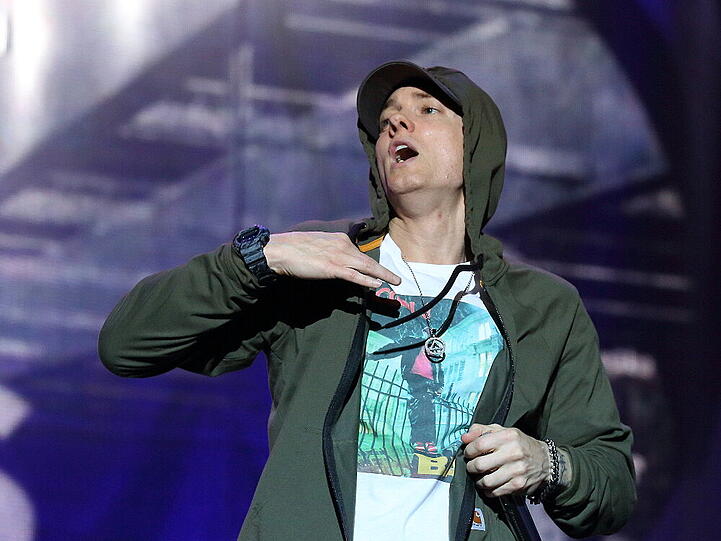 Eminem ist bekannt für seine "Diss-Tracks"