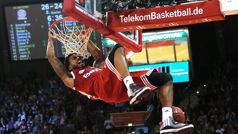 Bryce Taylor, der Kapitän der Basketballer des FC Bayern. Bryce Taylor, der Kapitän der Basketballer des FC Bayern.