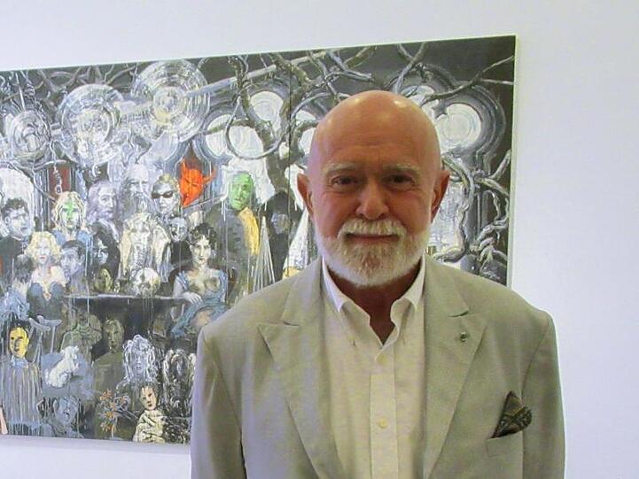 Roberto Polo, kubanisch-amerikanischer Kunstliebhaber und ehemaliger Brüsseler Galerist, im neuen Museum in Toledo.