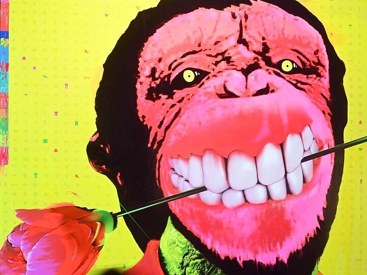 Der "Affe" (2019) von Marc Felten.