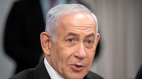 Israels Premier Netanjahu bekräftigt seine Ziele im Gaza-Krieg.
