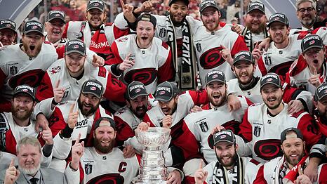 Die Hurricanes pr&auml;sentierten sich als echtes Team.