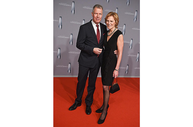 Moderator Peter Klöppel und Ehefrau Carol