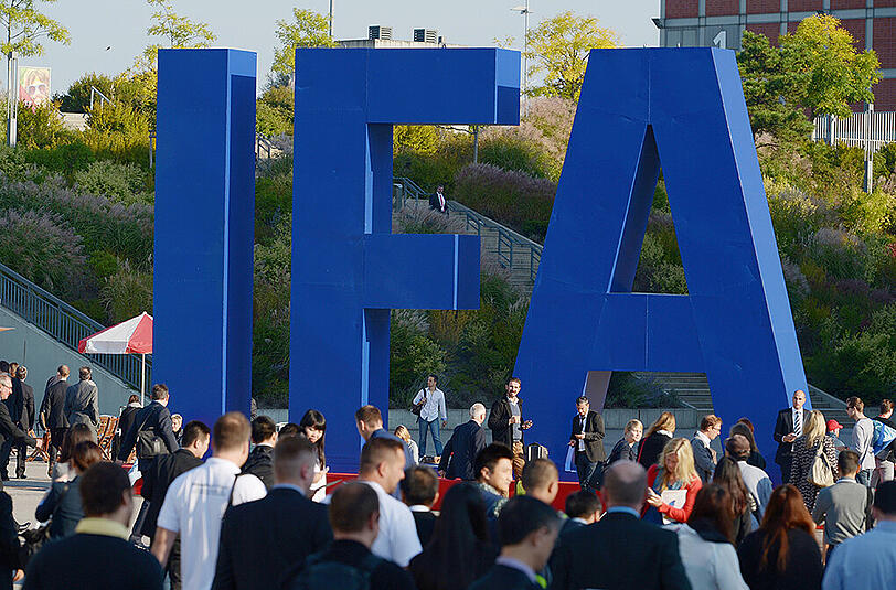 Knapp vier Monate vor der Eröffnung der IFA ist die Elektronik-Messe bereits ausgebucht. Foto: Rainer Jensen/Archiv
