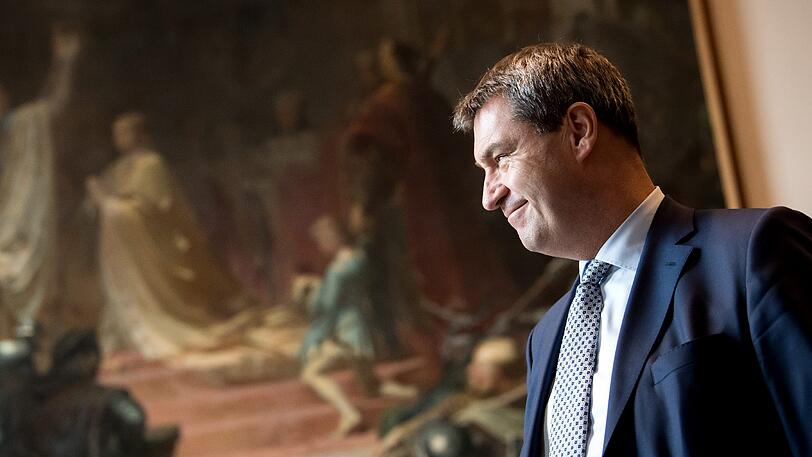 Ein von Seehofer ungeliebter Kronprinz: Der bayerische Finanzminister Markus Söder.