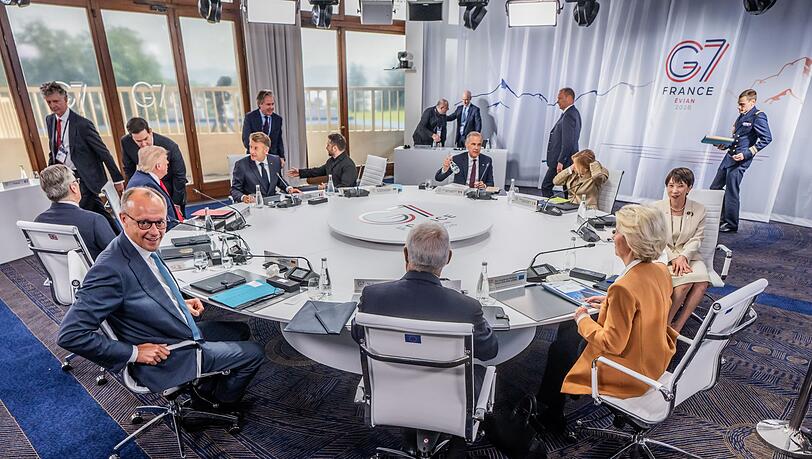 Die Staats- und Regierungschefs der G7 haben sich auf eine gemeinsame Erkl&auml;rung zu geopolitischen Fragen geeinigt.