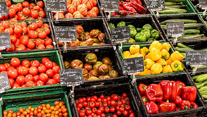 Viele Produkte kommen direkt von Landwirten aus der Umgebung
