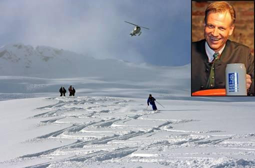 Heli-Skiing im Westen Kanadas: Per Hubschrauber geht&rsquo;s in die Skigebiete bei Revelstoke. Für Jannik Inselkammer (kl. Bild) endete der Ausflug in der tödlichen Katastrophe.