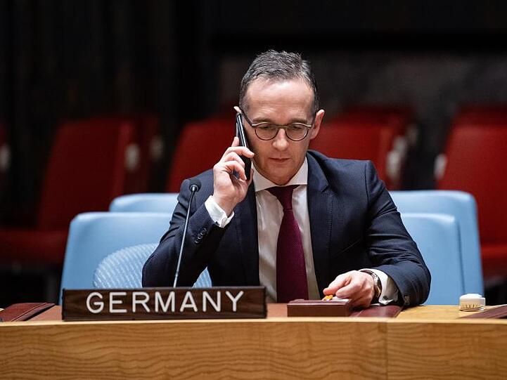 Heiko Maas nimmt in dem wichtigsten Gremium der Vereinten Nationen an einer Debatte zum Thema Klimaschutz teil.