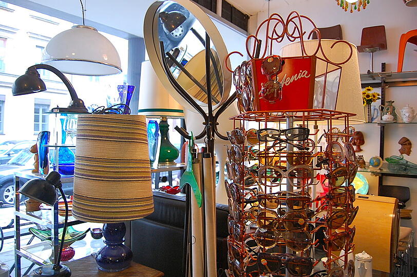 Die schönsten Münchner Second-Hand-Geschäfte. Hier: Müller & Herz, Kolosseumstraße 6, www.muellerherz.de