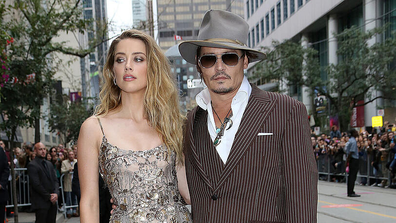 Amber Heard und Johnny Depp zu der Zeit, als sie noch zusammen waren