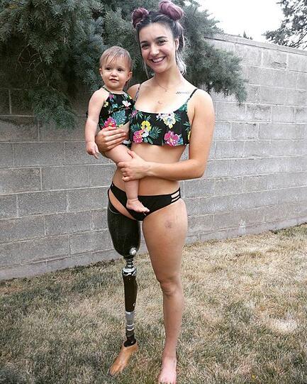 Brenna Huckaby ist seit Mai 2016 Mutter von Töchterchen Lilah Marie Clegg.