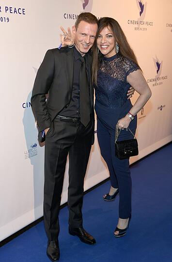 Filmproduzentin und Journalistin Alice Brauner mit Mann Michael Zechbauer