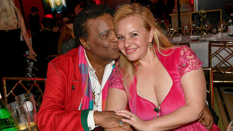 Roberto Blanco und Ehefrau Luzandra