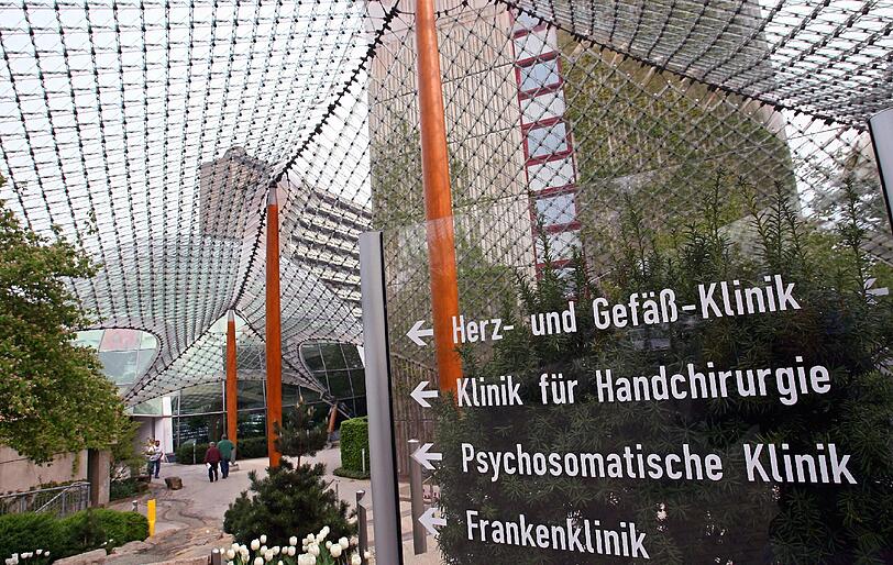 Das Rhön-Klinikum in Bad Neustadt an der Saal.
