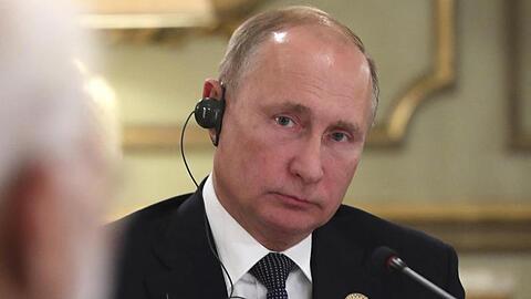 Kremlchef Wladimir Putin über die ukrainische Führung: "Das ist eine Partei des Krieges, und solange sie an der Macht ist, werden Tragödien dieser Art und der Krieg andauern."