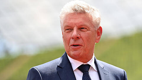 Dieter Reiter genießt sichtlich seinen Urlaub.