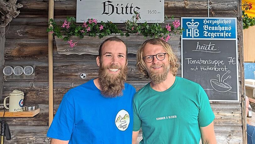 Sebastian Bailey (links) und Andreas Hauber.