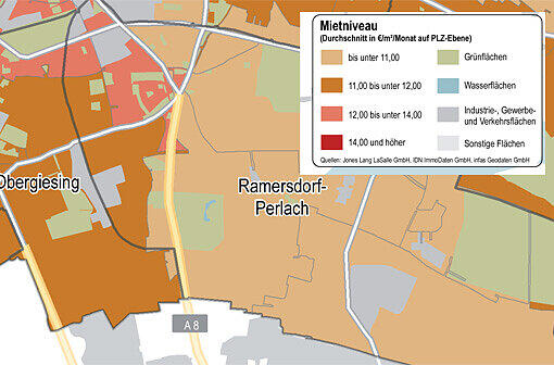 Der Mietatlas 2011 - Klicken Sie durch die Viertel