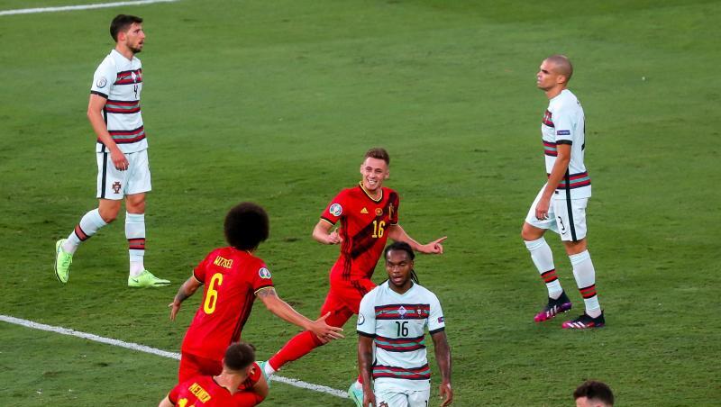 Die Belgier setzten sich im EM-Achtelfinale gegen Portugal durch.