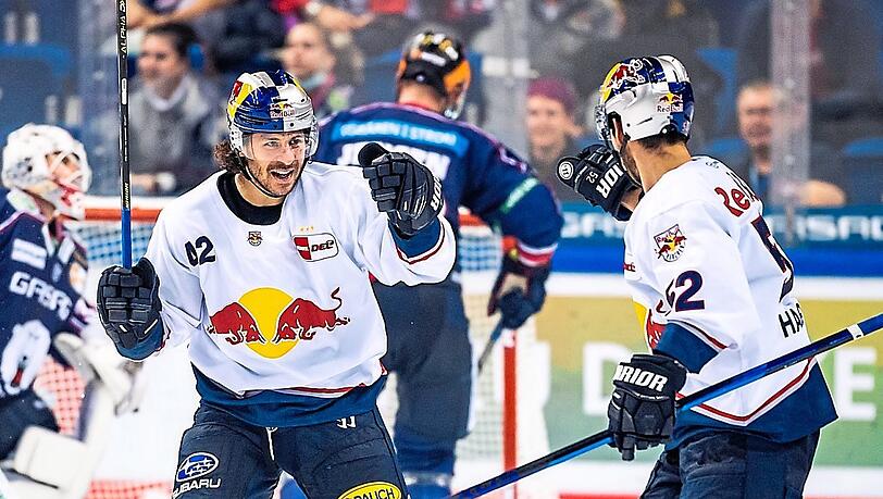 Yasin Ehliz (links) und Patrick Hager gehören aktuell zum 25-köpfigen Kader. Yasin Ehliz (links) und Patrick Hager gehören aktuell zum 25-köpfigen Kader.