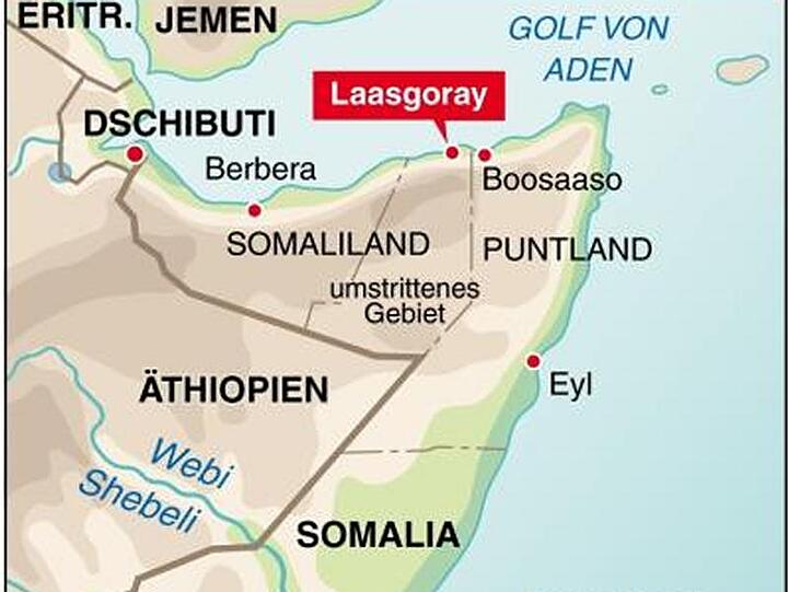 Infokarte zu den verschleppten Seglern in Somalia.