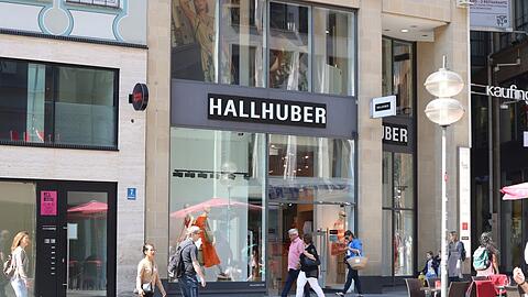 Prominente Standorte in München: Neben der Filiale in der Kaufingerstraße hat Hallhuber unter anderem auch einen Laden am Marienplatz.