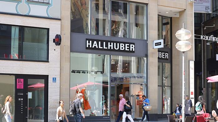 Prominente Standorte in München: Neben der Filiale in der Kaufingerstraße hat Hallhuber unter anderem auch einen Laden am Marienplatz.