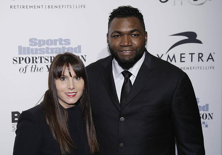 Baseball-Legende David Ortiz mit seiner Eherfrau Tiffany.