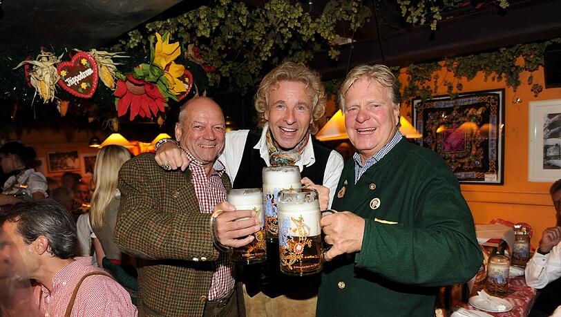 Thomas Gottschalk, Joachim Hunold und Viktor Erdmann Thomas Gottschalk, Joachim Hunold und Viktor Erdmann