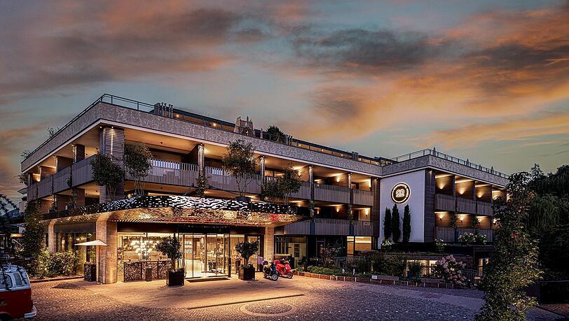 Eleganter Chic: das Gartenhotel Moser bietet 86 Zimmer und Suiten. Eleganter Chic: das Gartenhotel Moser bietet 86 Zimmer und Suiten.