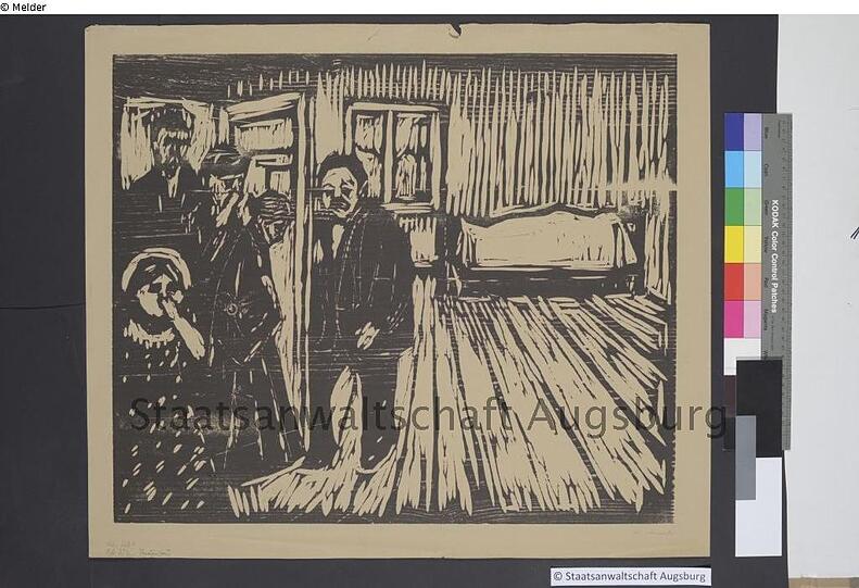 Edvard Munch: "Trauerhaus"