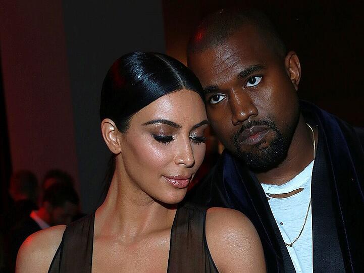 Kim Kardashian und Kanye West bei der TIME 100 Gala