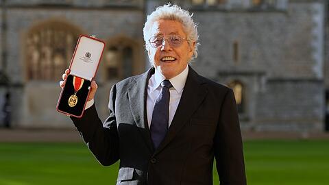 Roger Daltrey wurde auf Schloss Windsor geehrt.
