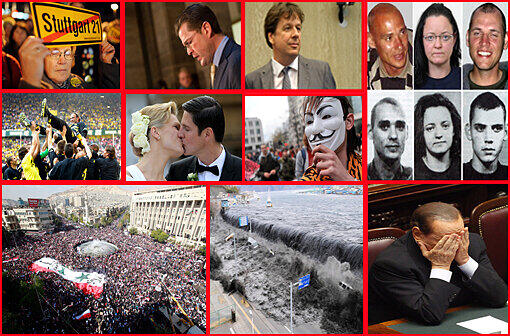 Das Jahr des Aufruhrs und Protests: Sehen sie hier noch einmal, wie emotional 2011 war - die Bilder!