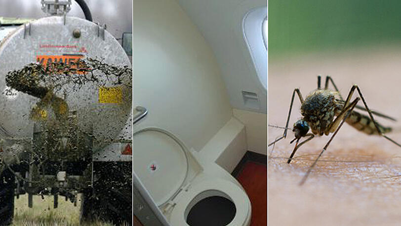Hat ein Bauer Gülle verteilt? Oder ein Flugzeug seine Toilette entleert? Das LKA in Mecklenburg-Vorpommern liefert eine weniger nahe liegende Erklärung. Hat ein Bauer Gülle verteilt? Oder ein Flugzeug seine Toilette entleert? Das LKA in Mecklenburg-Vorpommern liefert eine weniger nahe liegende Erklärung.