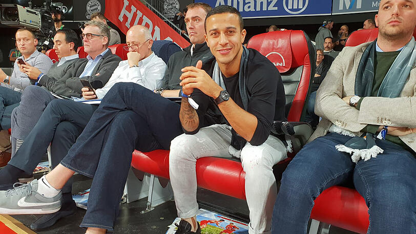 Unterstützt die Aktion "Als Team gegen Blutkrebs" mit einer Spende von 20.000 Euro: Bayern-Fußball-Profi Thiago.