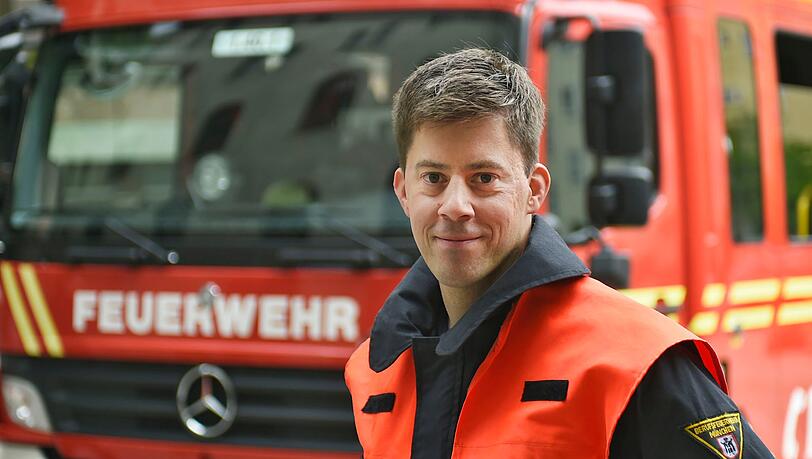 Michael Gaertner ist bei der Münchner Berufsfeuerwehr für die Ausbildung der Einsatzkräfte verantwortlich.