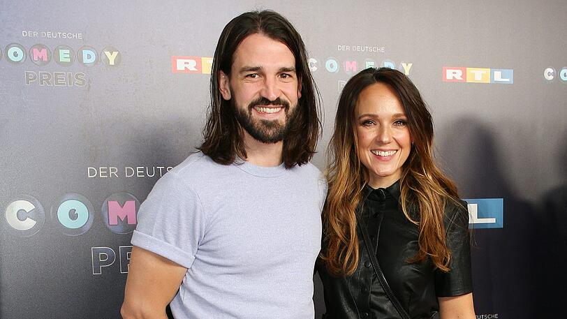 Carolin Kebekus und ihr Bruder David beim Deutschen Comedypreis
