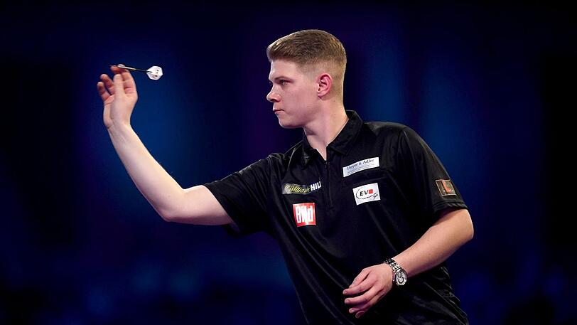 Der 22-jährige Deutsche Nico Kurts steht bei der PDC-Darts-WM überraschend in Runde drei.
