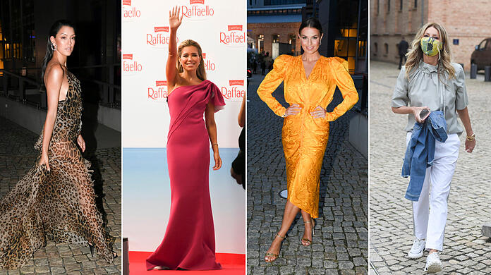 Rebecca Mir, Sylvie Meis, Laura Wontorra, Frauke Ludowig (v.l.): Sie alle waren beim "Raffaelo Summer Dinner" in Berlin. Klicken Sie sich durch die Bilder des Promi-Events.