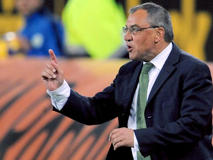 Volles Engagement an der  Seitenlinie: Felix  Magath.