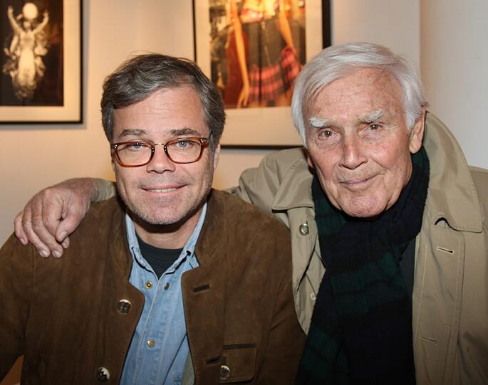 Joachim Fuchsberger und Sohn Thomas im Jahr 2008.