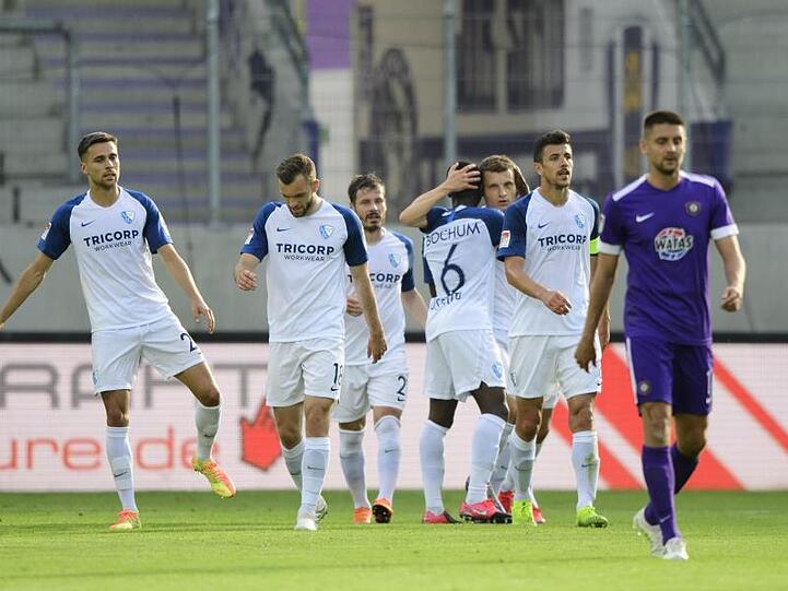 Der VfL Bochum setzte sich beim FC Erzgebirge Aue durch.